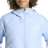 Veste Montagne hybride isolée Adidas Terrex Multi CLIMAWARM Femme - Bleu fluorescent