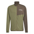 Casaco Homem adidas Terrex Multi CLIMAWARM com zíper frontal e tecido tecnológico em fleece - Verde Montanha