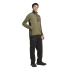 Casaco Homem adidas Terrex Multi CLIMAWARM com zíper frontal e tecido tecnológico em fleece - Verde Montanha