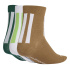 Meias Infantil adidas Minecraft 3Pp Carbono/Brandes/Verde