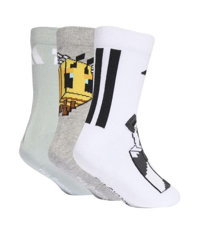 Meias Infantil adidas Lk Minecraft 3P...