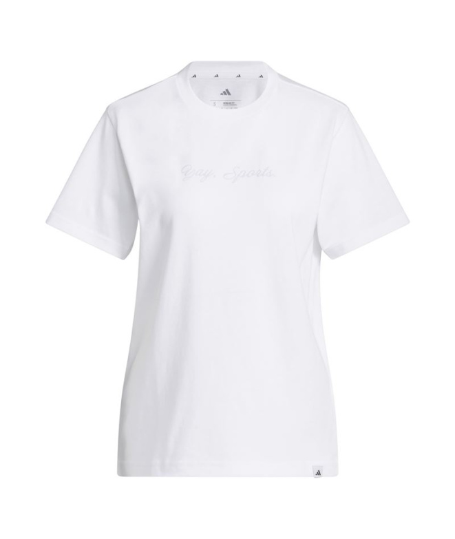 Camiseta adidas Sc Yay Spo Mujer Blanco