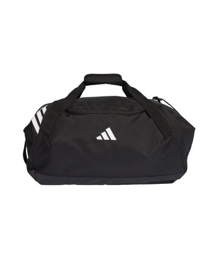 Bolsa de Deporte de Fútbol adidas Tiro Duffle Negro/Blanco