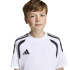 Camiseta de Fútbol adidas Tiro26L Jsy Infantil Blanco / Negro / Negro
