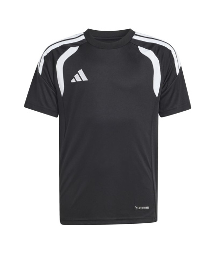 Camiseta de Fútbol adidas Tiro26L Jsy Infantil Negro/Blanco