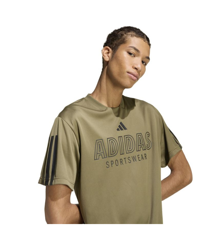 T-shirt Homme adidas Tiro Wm Estoli/Noir