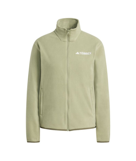 Chaqueta de Montaña adidas Mt Ess Fz Fl Mujer Verde