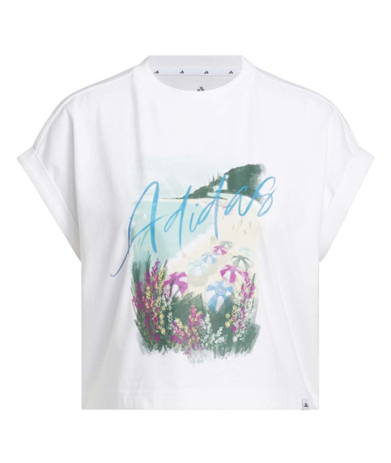 T-shirt blanc adidas Destiadi 30 Femme