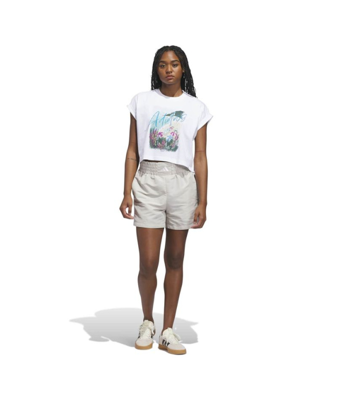 T-shirt blanc adidas Destiadi 30 Femme