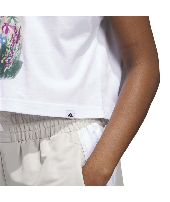 T-shirt blanc adidas Destiadi 30 Femme