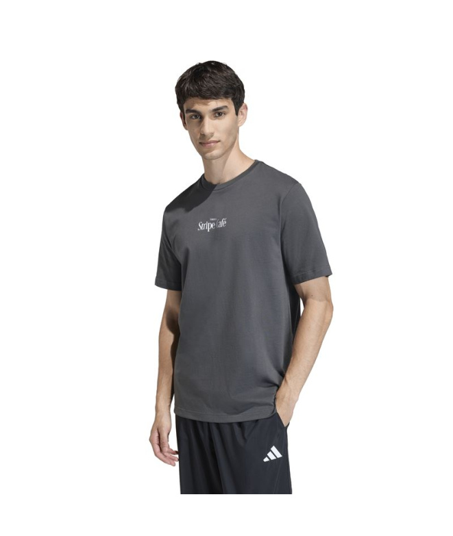 T-shirt Homme adidas Donut Box gris