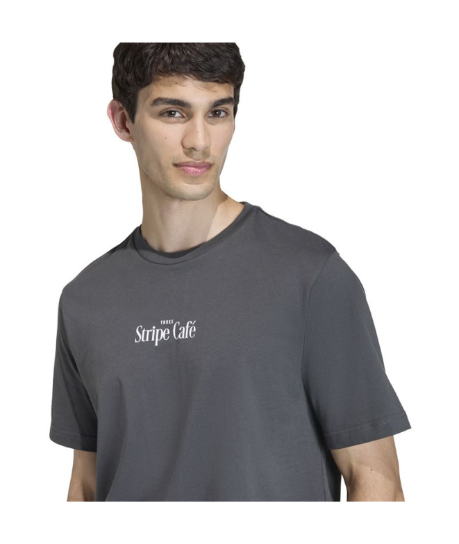 T-shirt Homme adidas Donut Box gris