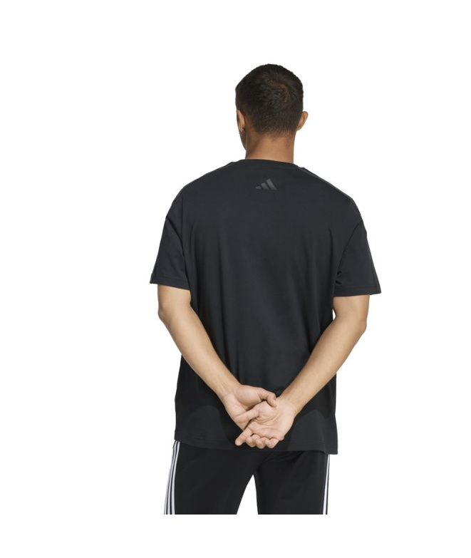 Camiseta preta Homem adidas Coffee PR