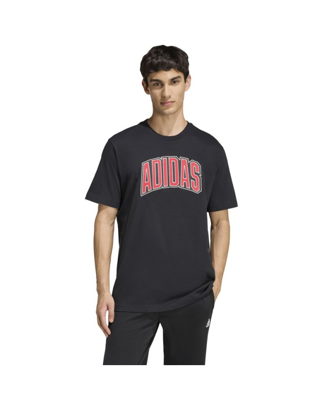 T-shirt noir adidas Stad College Homme