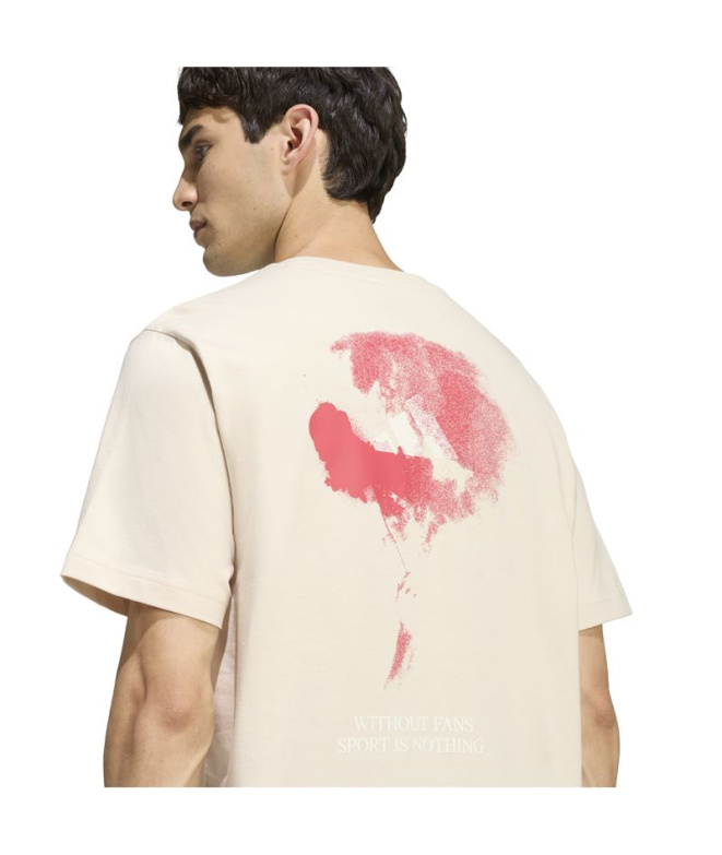 adidas Stad Flare T-shirt Homme Crystal Linen...