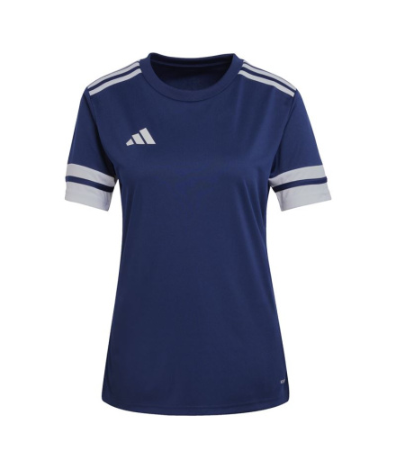 Camiseta Futebol Mulher adidas Squadra25 Jsy azul/branca