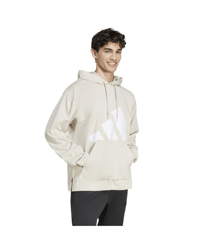 Moletom Homem adidas BL SJ HD azul/branco