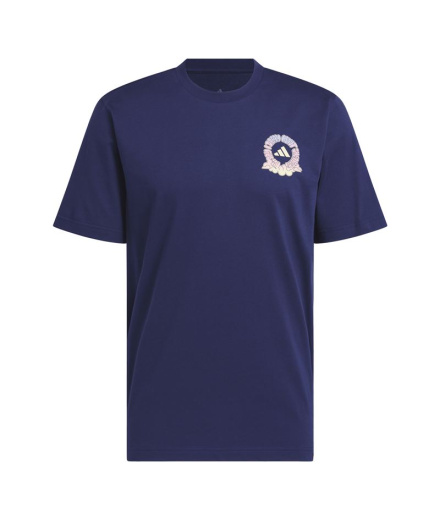 Camiseta Homem adidas 90S City azul escuro