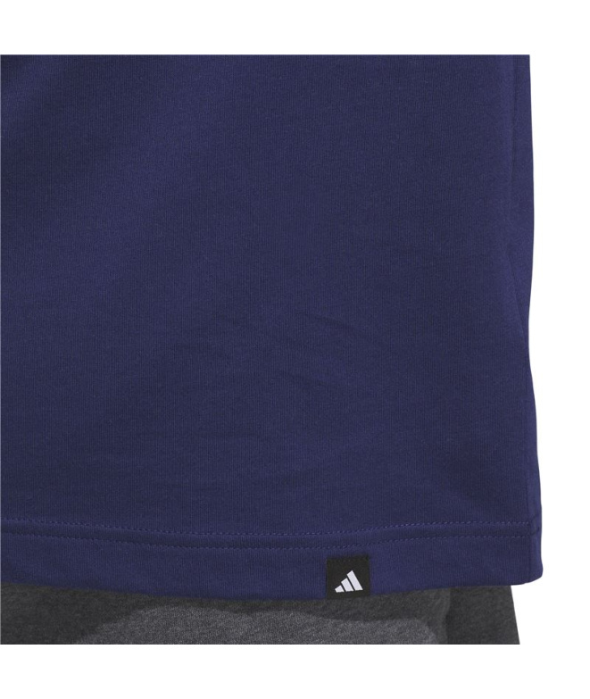T-shirt Homme adidas 90S City bleu foncé