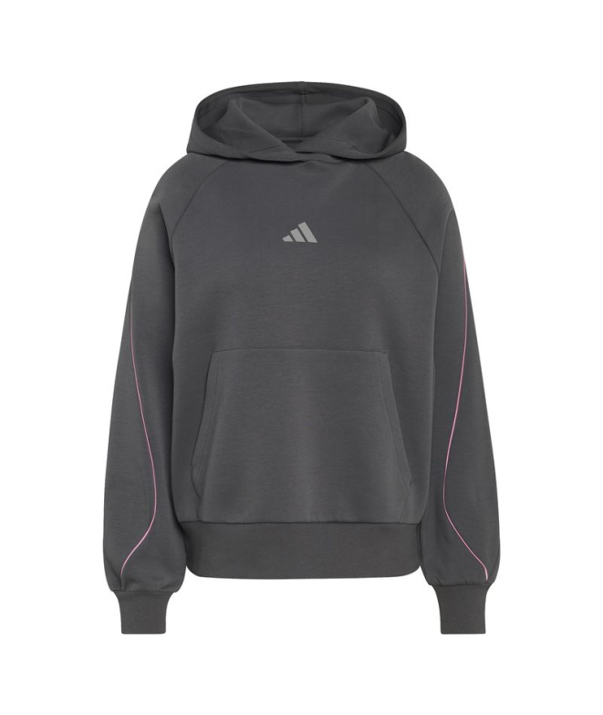 Sweat adidas Stadium HD Femme gris