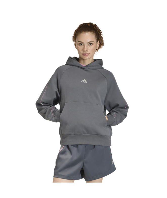 Sudadera adidas Stadium Hd Mujer Gris