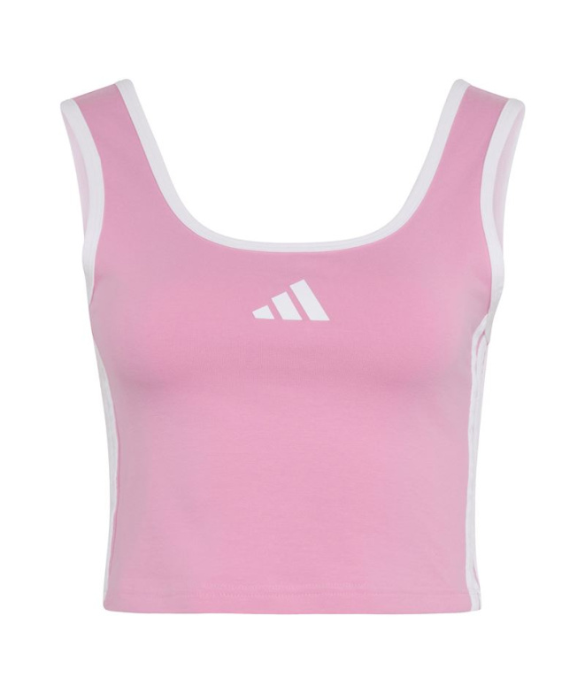 Camiseta Mulher adidas Stadium, rosa.