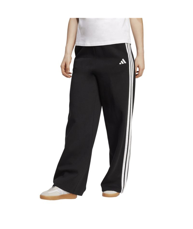 Calça Mulher adidas 3 Stripes FL preta