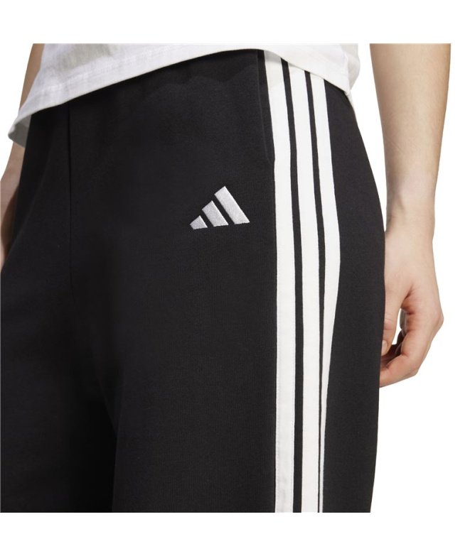 Calça Mulher adidas 3 Stripes FL preta
