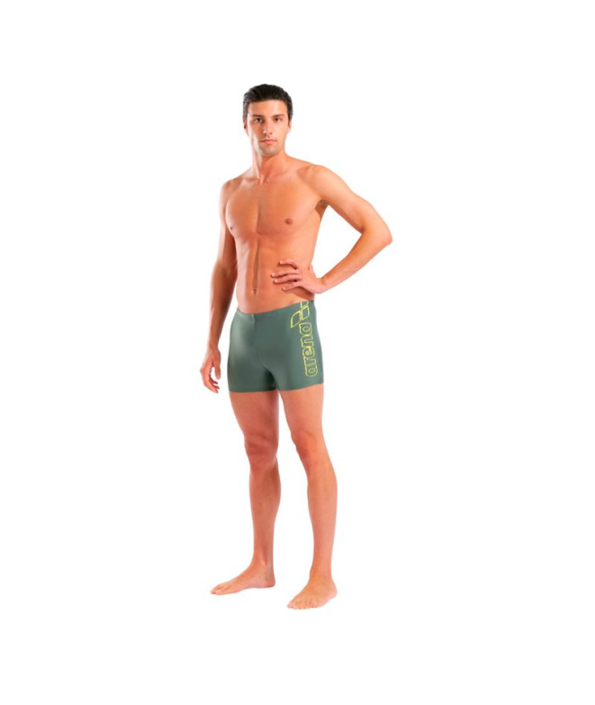 Fato de banho Arena Scratchy Homem Natação sálvia