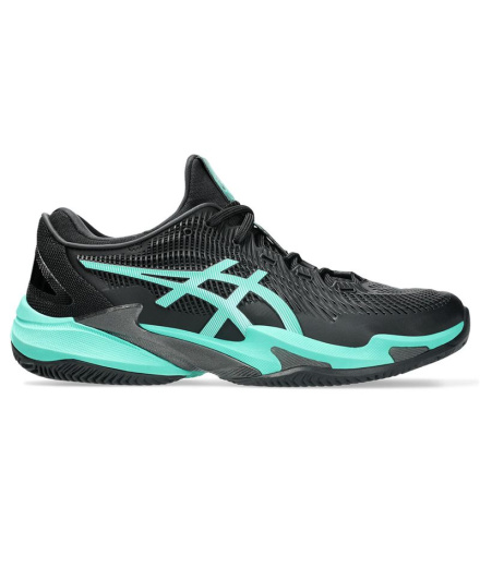 Chaussures Tennis ASICS Court FF3 Clay Homme noir/vert