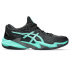 Sapatilhas Tênis Homem ASICS Court FF 3 Clay, preto/verde