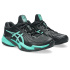 Sapatilhas Tênis Homem ASICS Court FF 3 Clay, preto/verde