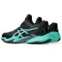 Sapatilhas Tênis Homem ASICS Court FF 3 Clay, preto/verde