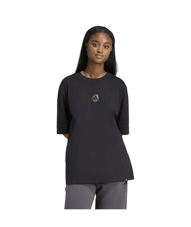 T-shirt oversize adidas à imprimé animal Femme...