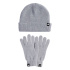 Gorro adidas Glove Beanie Gris claro jaspeado/blanco