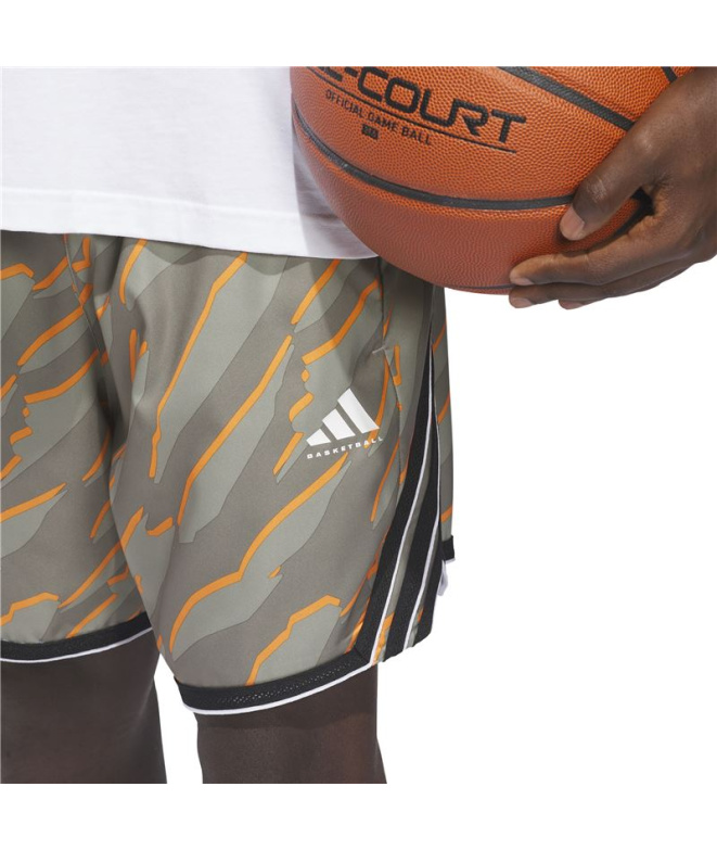 Calça Basquetebol Homem adidas Crazylite AOP 3...