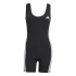 Body Fitness adidas Optime Essentials à 3 bandes Femme noir et blanc