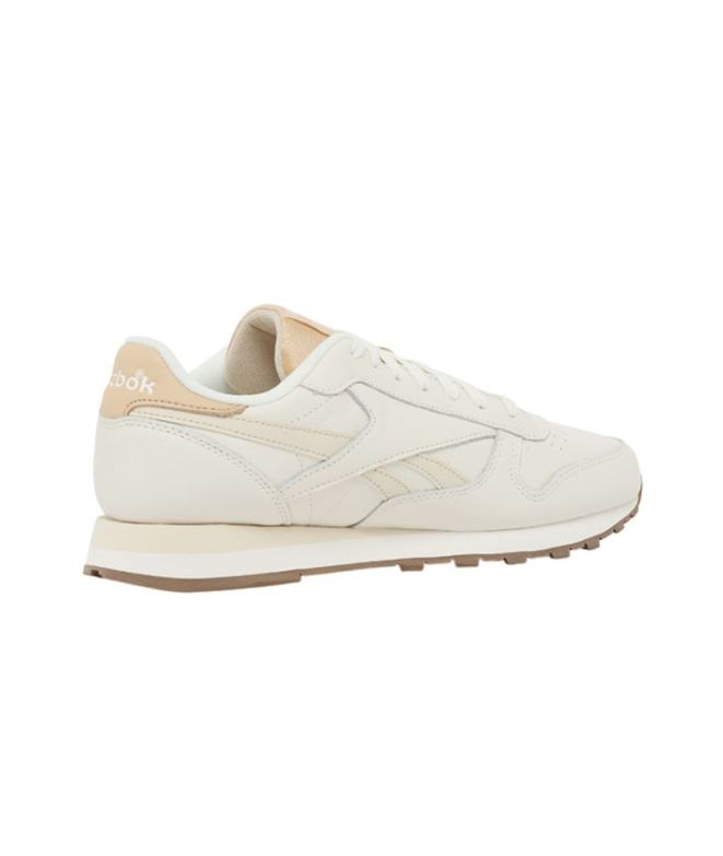 Chaussures Reebok Classic en cuir blanc/beige