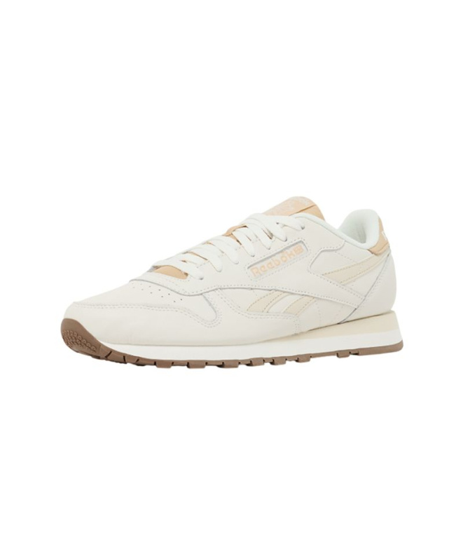 Chaussures Reebok Classic en cuir blanc/beige