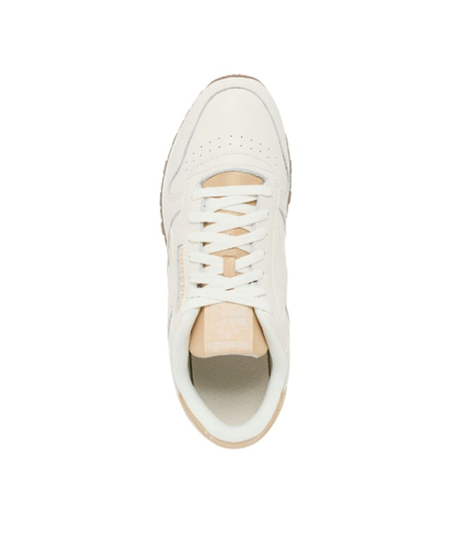 Sapatilhas Reebok Classic de Couro Branco/Bege