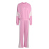 Conjunto de treino Mulher adidas Laziday Ts branco/rosa