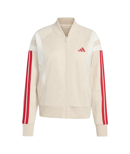 Casaco Mulher adidas 3-Stripes Fashion TT em lycra/bordô