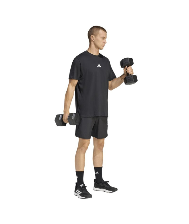 Camiseta Fitness Homem adidas Climacool Tech preta