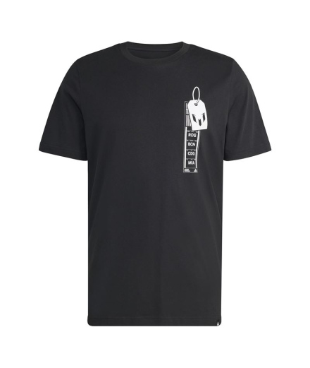T-shirt noir adidas Messi Fun Graphic Homme