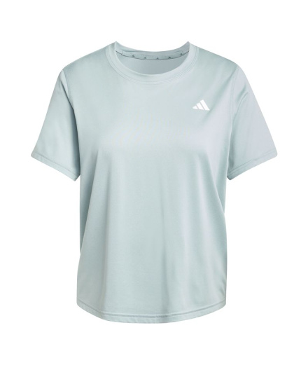 T-shirt Fitness adidas We Min Crew Femme , bleu