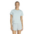 T-shirt Fitness adidas We Min Crew Femme , bleu