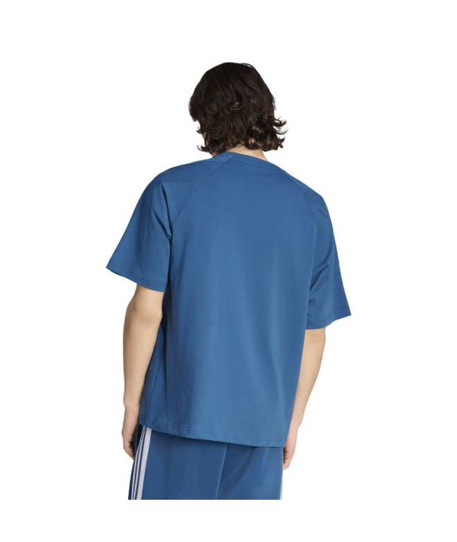 T-shirt Homme adidas Stadium bleu/blanc