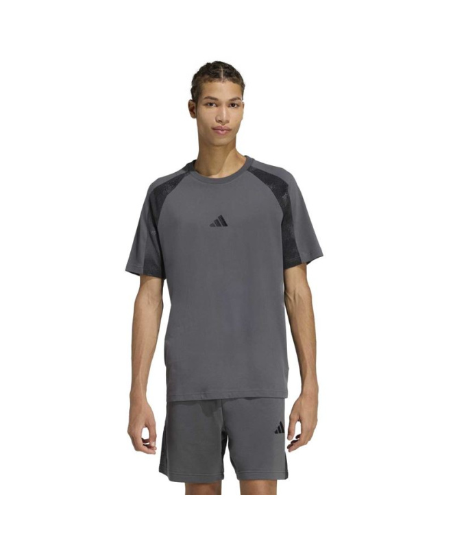 T T-shirt Homme adidas à imprimé camouflage...