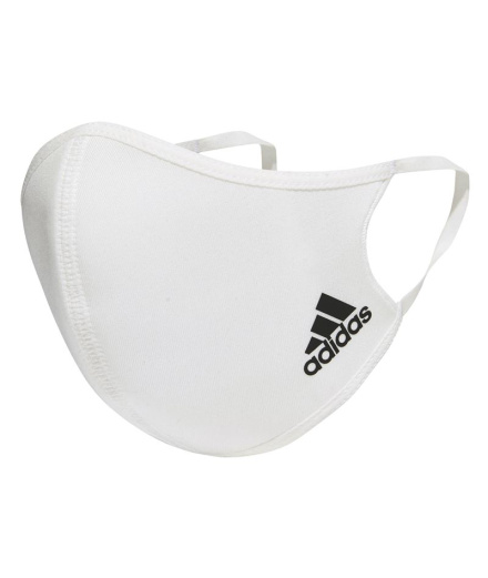 Pack com 3 máscaras faciais adidas , tamanho M/G