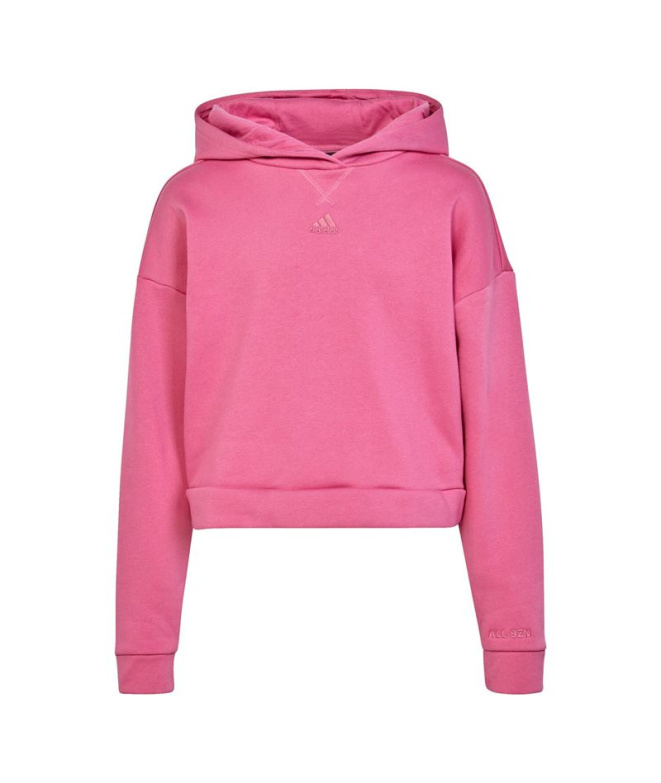 Conjunto adidas Fleece Rosa Menina